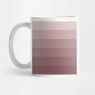 Stripes - Gradient - Dark to Light - Purple burgundy violet Mug